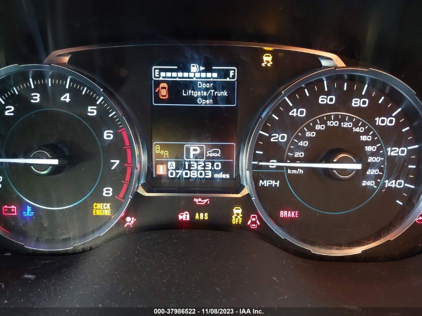 2017 SUBARU FORESTER 2.5I LIMITED - JF2SJAJC5HH494536
