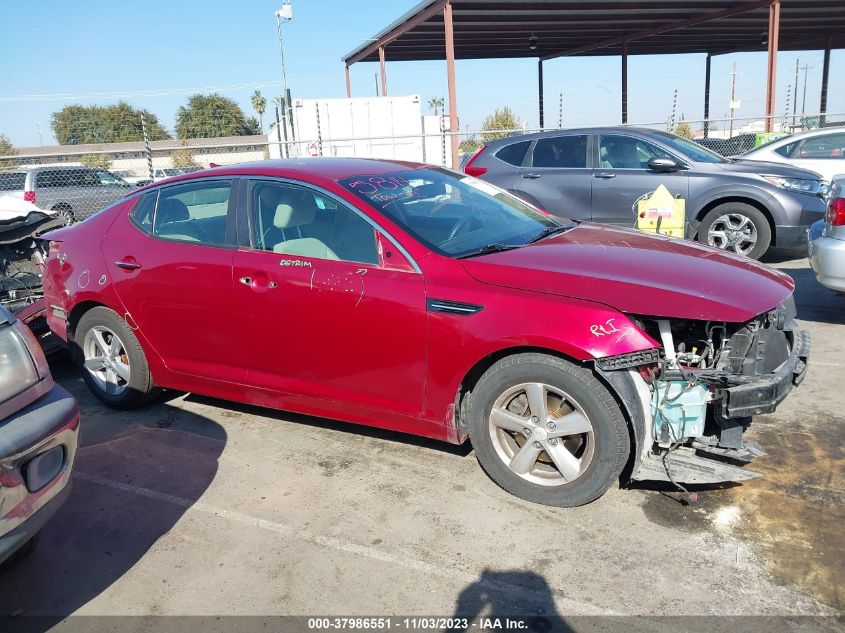 2014 KIA OPTIMA LX - 5XXGM4A77EG344551