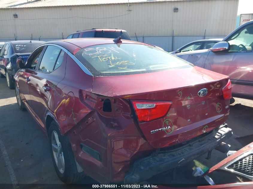 2014 KIA OPTIMA LX - 5XXGM4A77EG344551