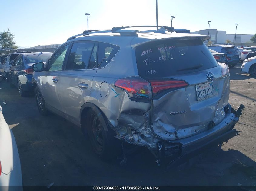 2016 TOYOTA RAV4 LE - 2T3ZFREV3GW253589