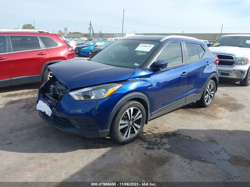 VIN 3N1CP5CV7LL486510 2020 NISSAN KICKS SV