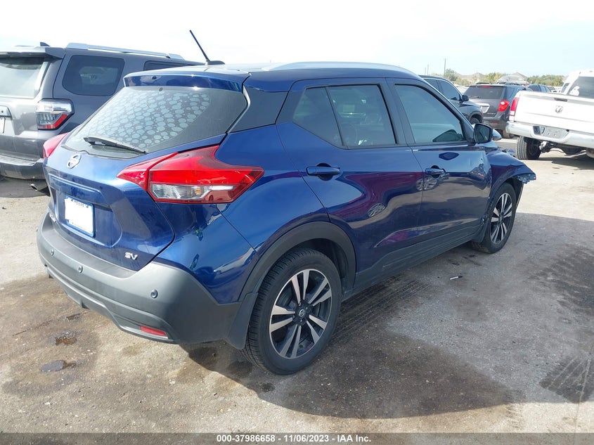 VIN 3N1CP5CV7LL486510 2020 NISSAN KICKS SV