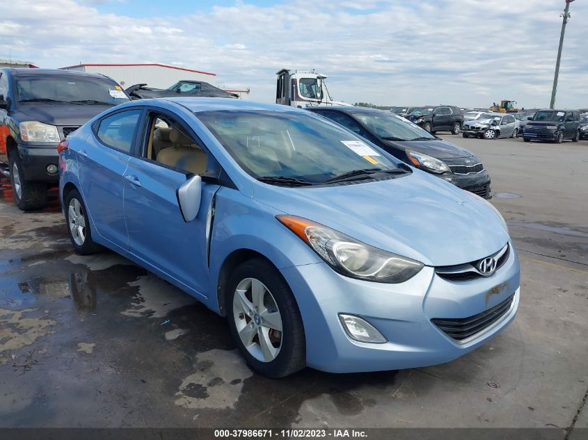 2013 HYUNDAI ELANTRA GLS (ULSAN PLANT) - KMHDH4AE9DU625552
