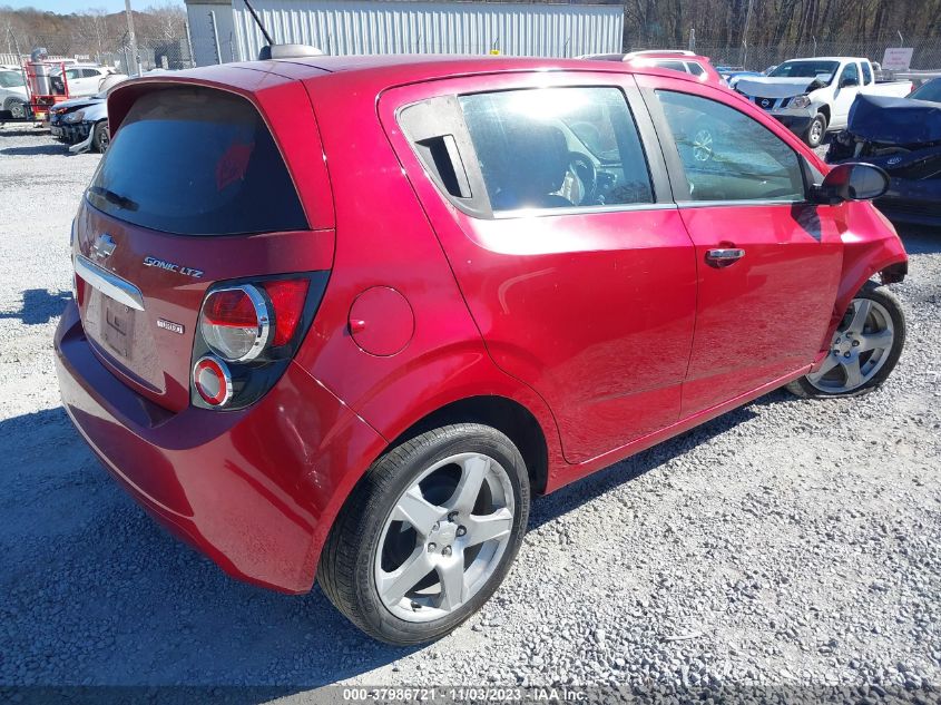 2015 CHEVROLET SONIC LTZ AUTO - 1G1JE6SB2F4158339