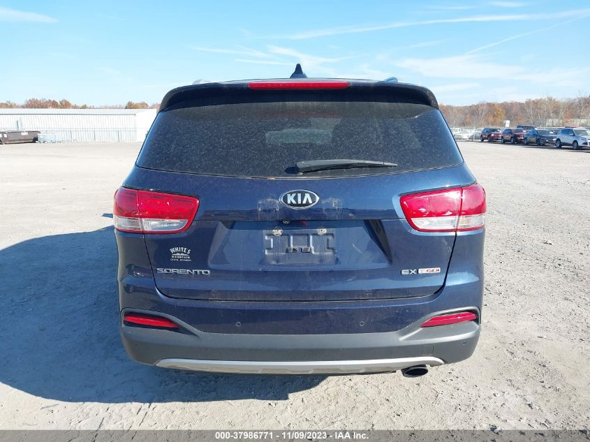 2016 KIA SORENTO 2.0T EX - 5XYPHDA12GG009101