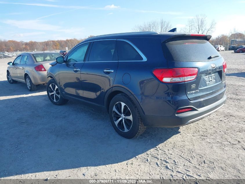 2016 KIA SORENTO 2.0T EX - 5XYPHDA12GG009101