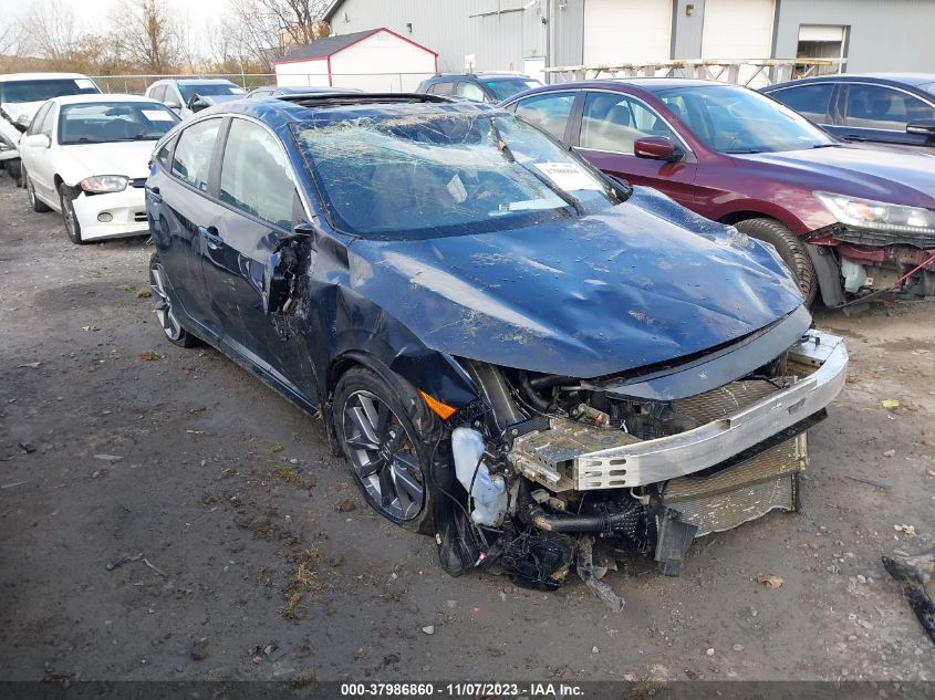 2020 HONDA CIVIC EXL - 19XFC1F77LE019586
