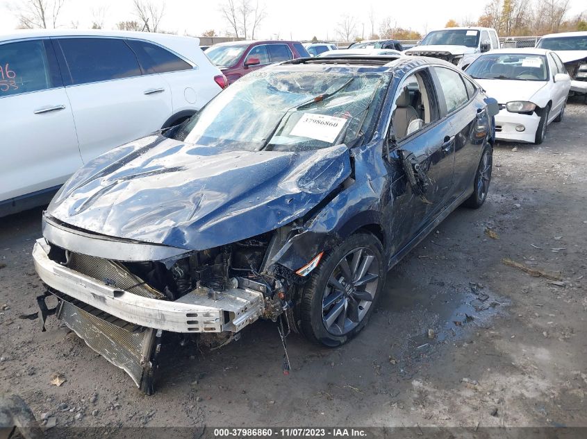 2020 HONDA CIVIC EXL - 19XFC1F77LE019586