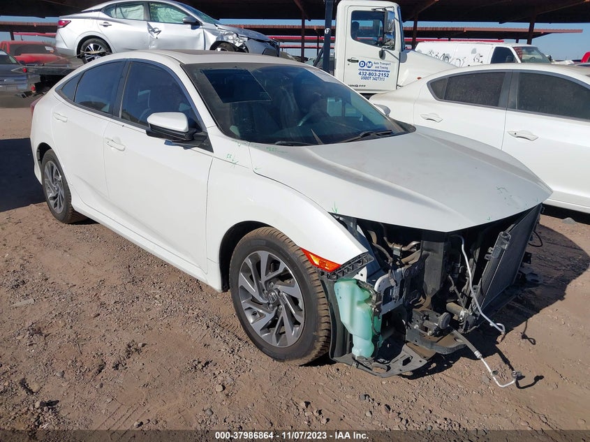 VIN 19XFC2F75HE017607 2017 HONDA CIVIC EX