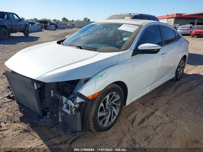 VIN 19XFC2F75HE017607 2017 HONDA CIVIC EX