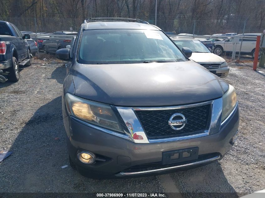 2013 NISSAN PATHFINDER S/SV/SL/PLATINUM - 5N1AR2MM5DC630485