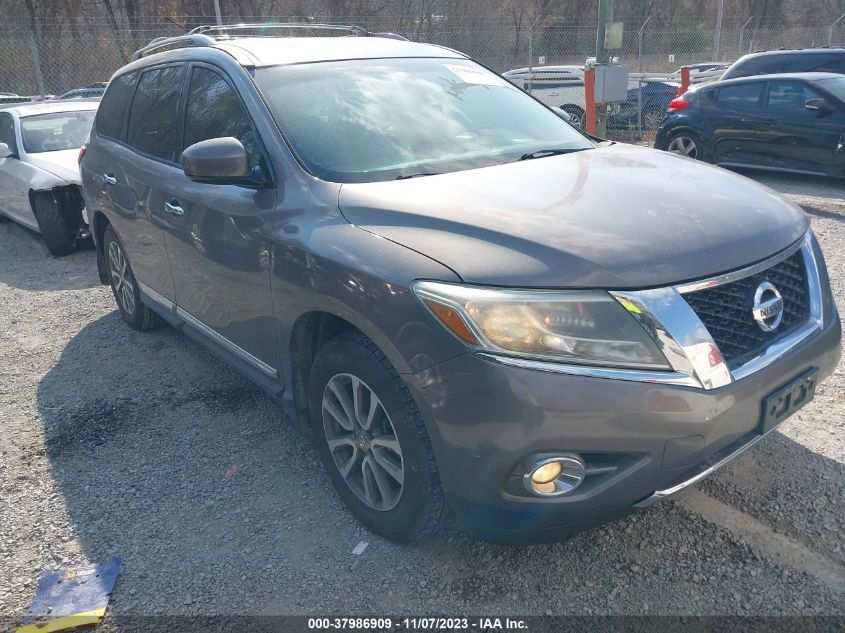 2013 NISSAN PATHFINDER S/SV/SL/PLATINUM - 5N1AR2MM5DC630485