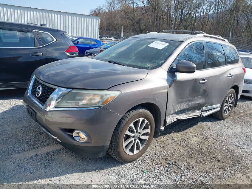 2013 NISSAN PATHFINDER S/SV/SL/PLATINUM - 5N1AR2MM5DC630485