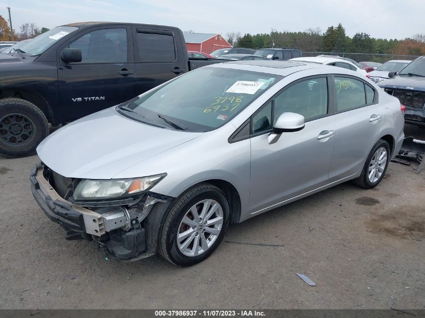 2013 HONDA CIVIC SDN EX-L 19XFB2F96DE079497