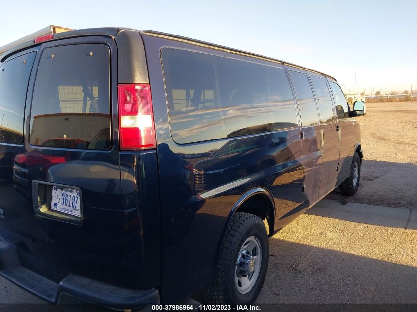 2015 CHEVROLET EXPRESS 3500 LT 1GAZG1FG2F1100903