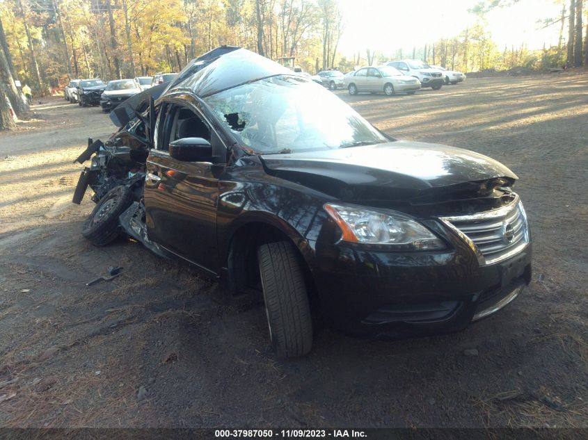 2015 NISSAN SENTRA S/SV/SR/SL - 3N1AB7APXFY372918