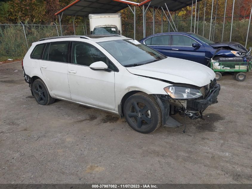 2015 VOLKSWAGEN GOLF SPORTWAGEN TDI SEL 4-DOOR - 3VWFA7AU8FM520869