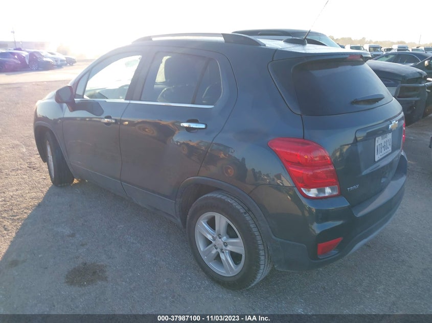 VIN KL7CJLSB1JB692251 2018 CHEVROLET TRAX LT