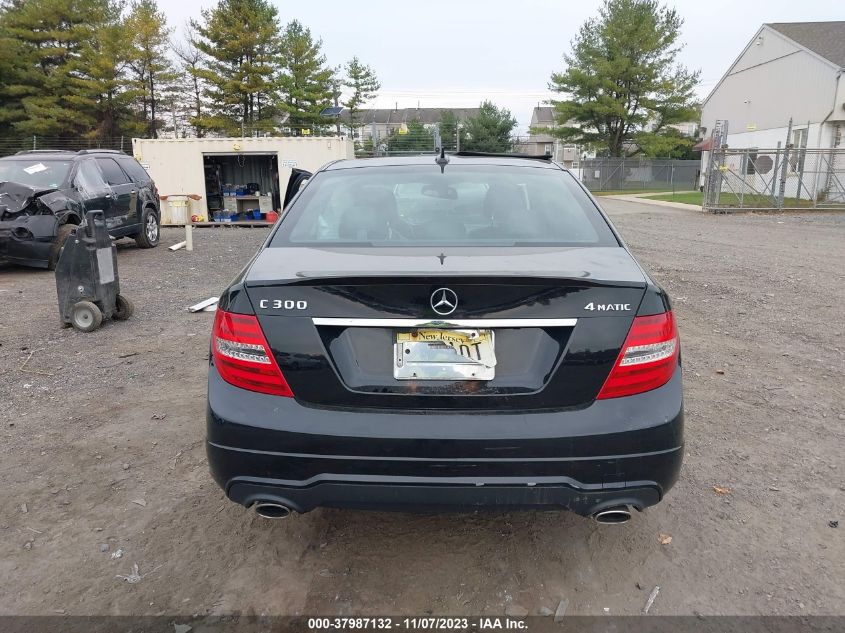 WDDGF8ABXDG050385 | 2013 MERCEDES-BENZ C 300