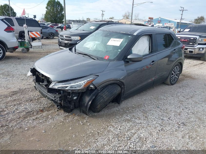 2021 NISSAN KICKS SV - 3N1CP5CV2ML473620