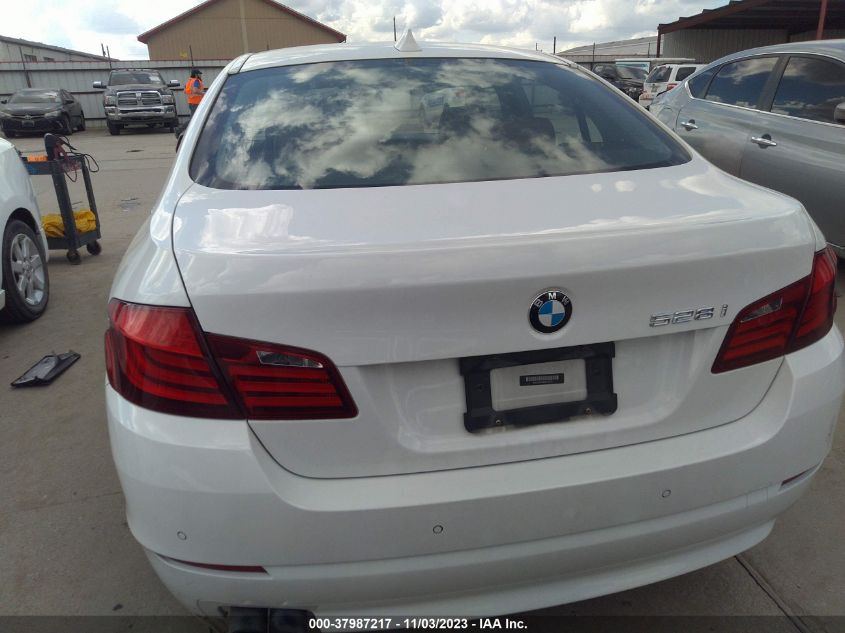 2013 BMW 528I WBAXG5C50DDY35719