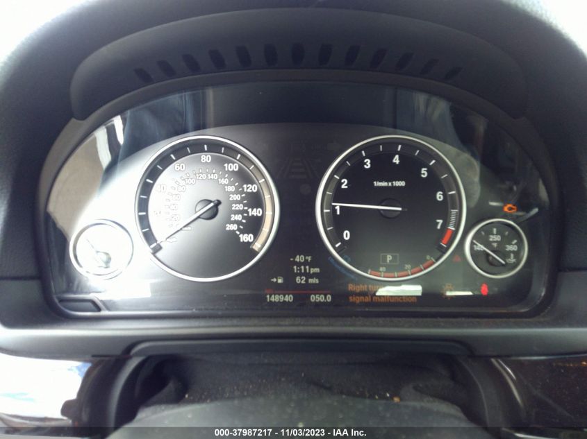 2013 BMW 528I WBAXG5C50DDY35719