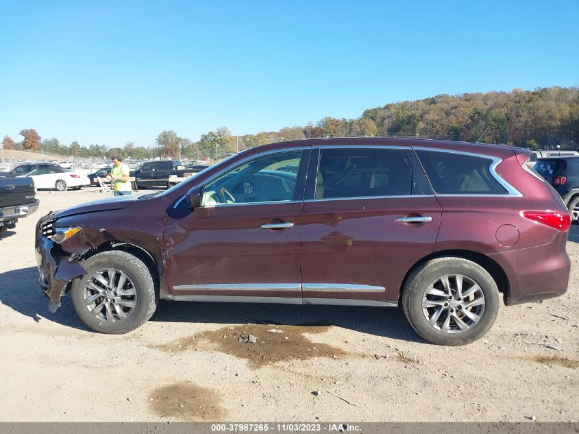 2013 INFINITI JX35 - 5N1AL0MNXDC342217