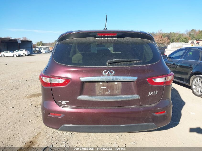 2013 INFINITI JX35 - 5N1AL0MNXDC342217
