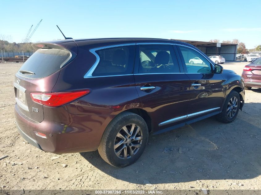 2013 INFINITI JX35 - 5N1AL0MNXDC342217
