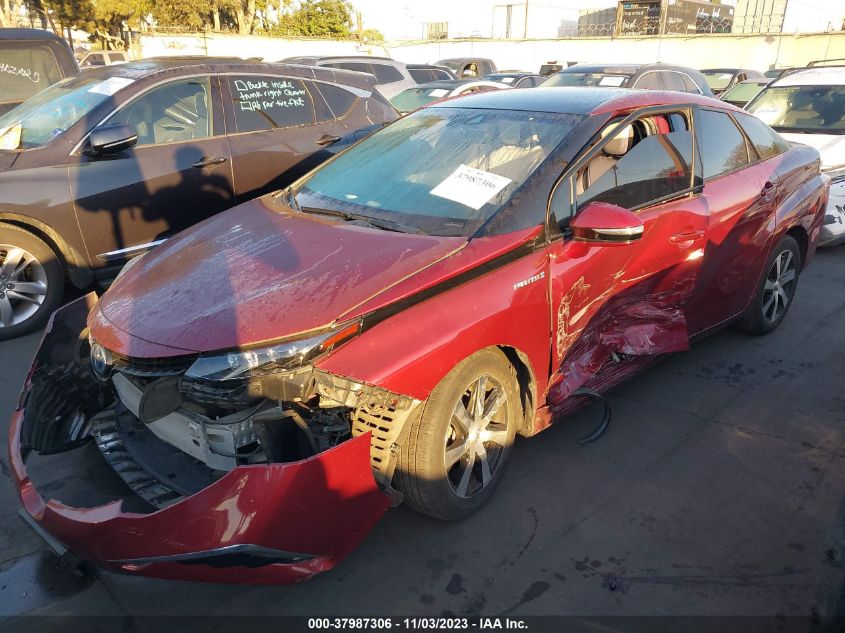 2017 TOYOTA MIRAI JTDBVRBD2HA002627