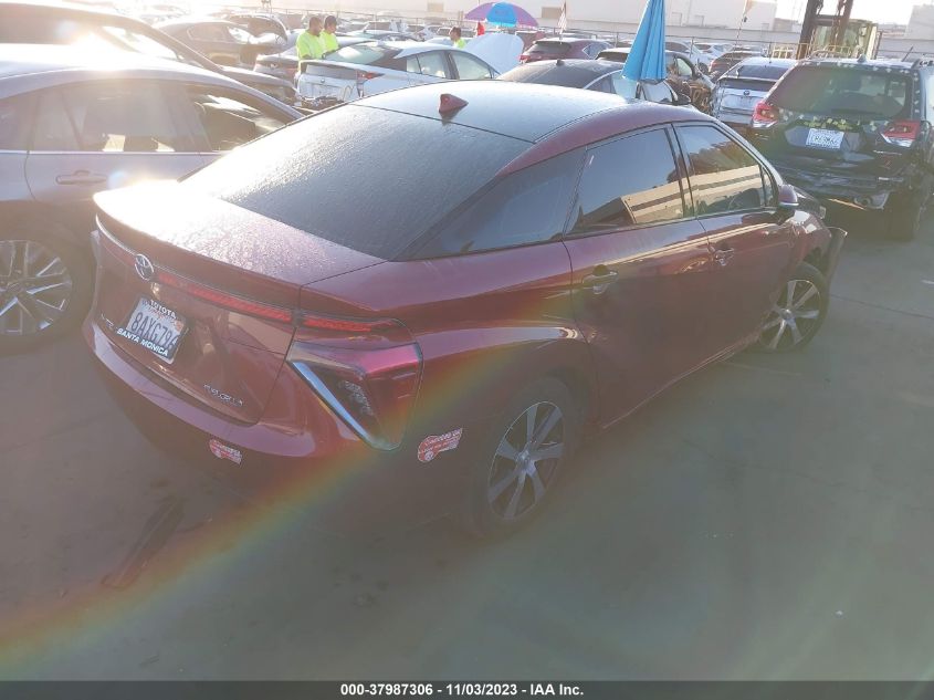 2017 TOYOTA MIRAI JTDBVRBD2HA002627