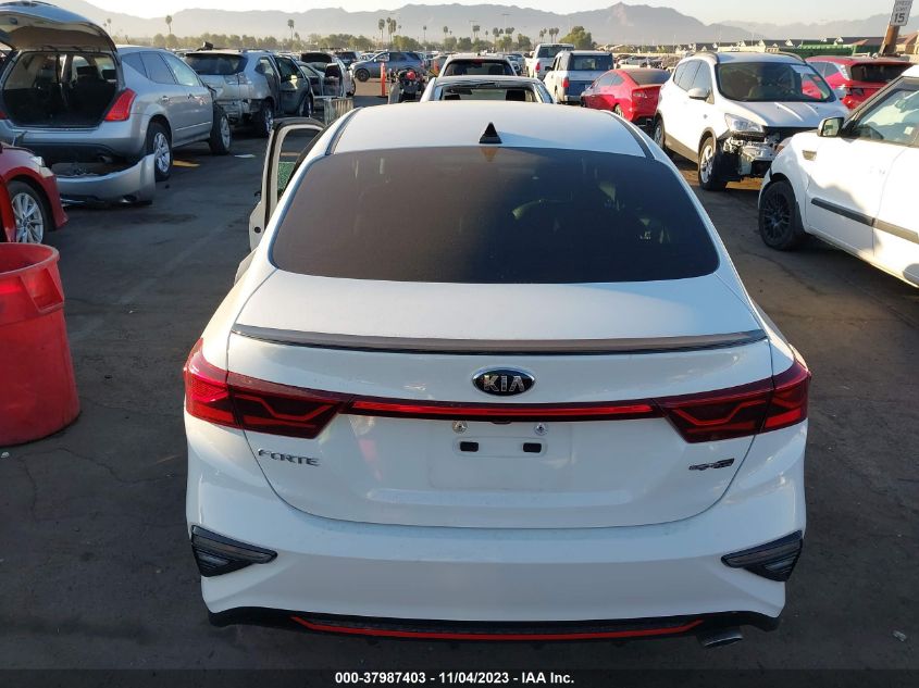 VIN 3KPF34AD9ME294666 2021 KIA FORTE GT LINE