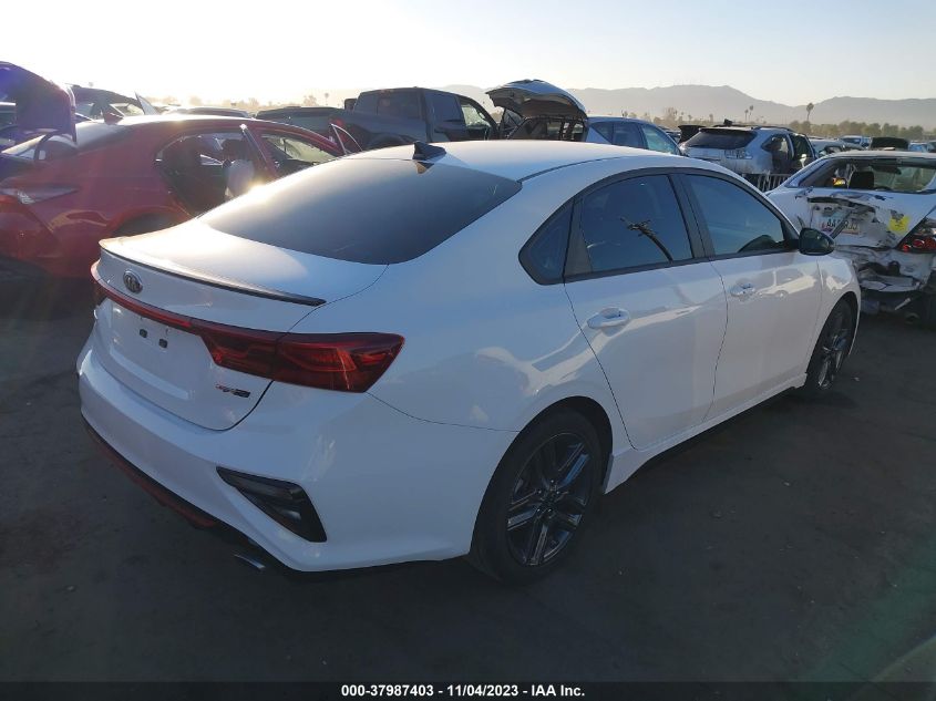 VIN 3KPF34AD9ME294666 2021 KIA FORTE GT LINE