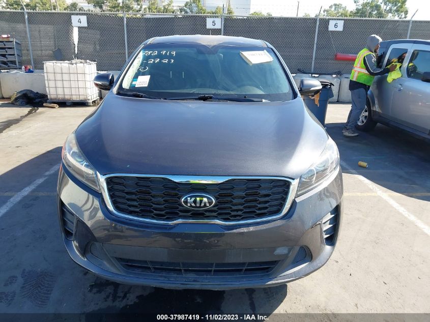 2019 KIA SORENTO 3.3L LX - 5XYPGDA51KG485533