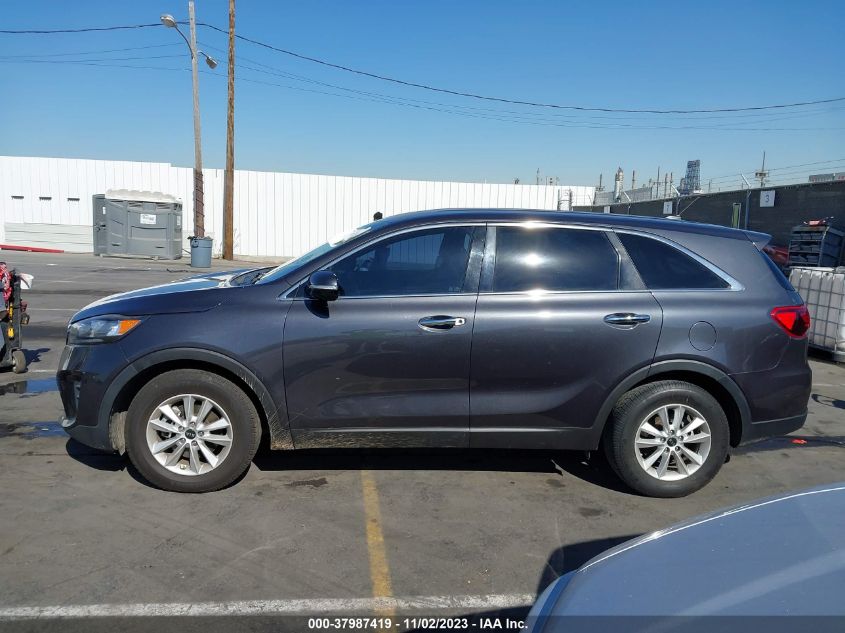 2019 KIA SORENTO 3.3L LX - 5XYPGDA51KG485533