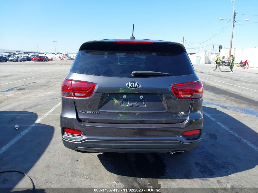 2019 KIA SORENTO 3.3L LX - 5XYPGDA51KG485533