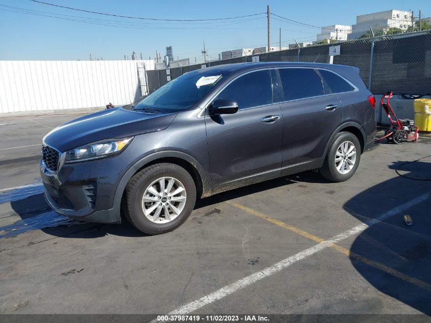 2019 KIA SORENTO 3.3L LX - 5XYPGDA51KG485533