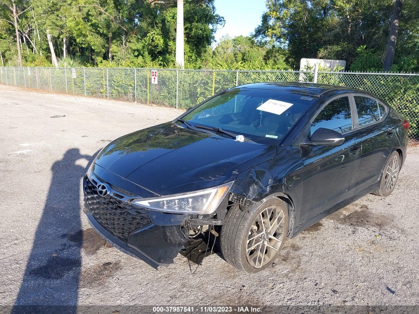 VIN KMHD04LB7LU008417 2020 HYUNDAI ELANTRA SPORT