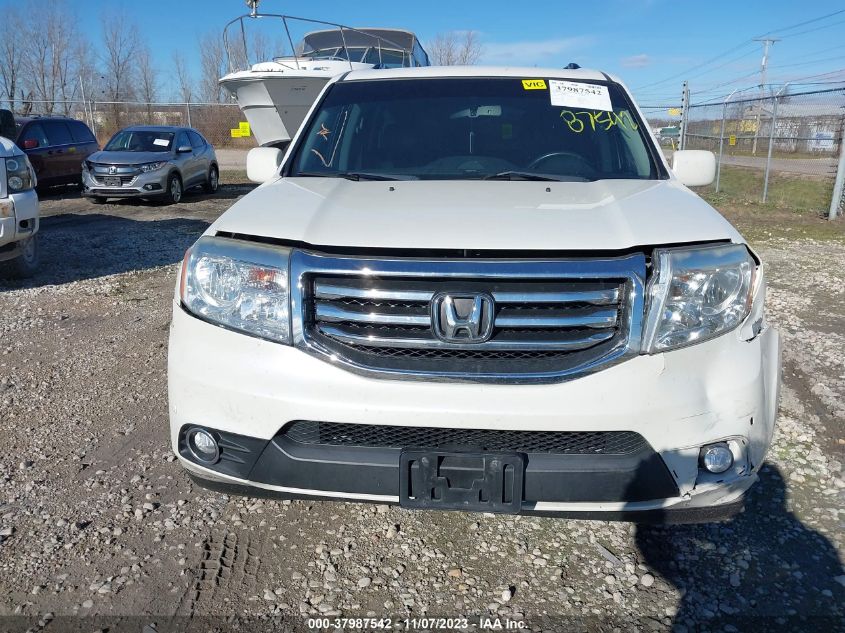 2013 HONDA PILOT TOURING - 5FNYF4H9XDB017777