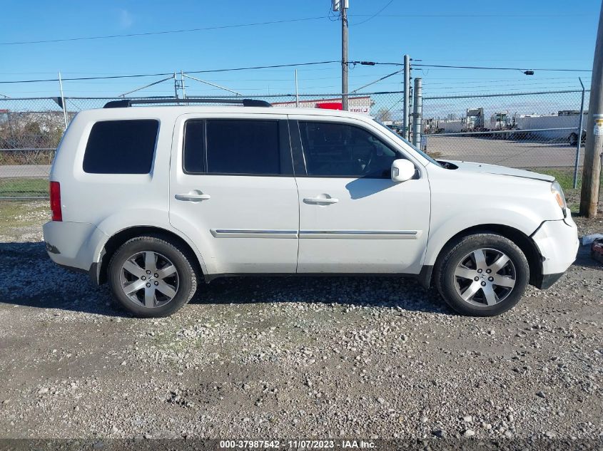 2013 HONDA PILOT TOURING - 5FNYF4H9XDB017777