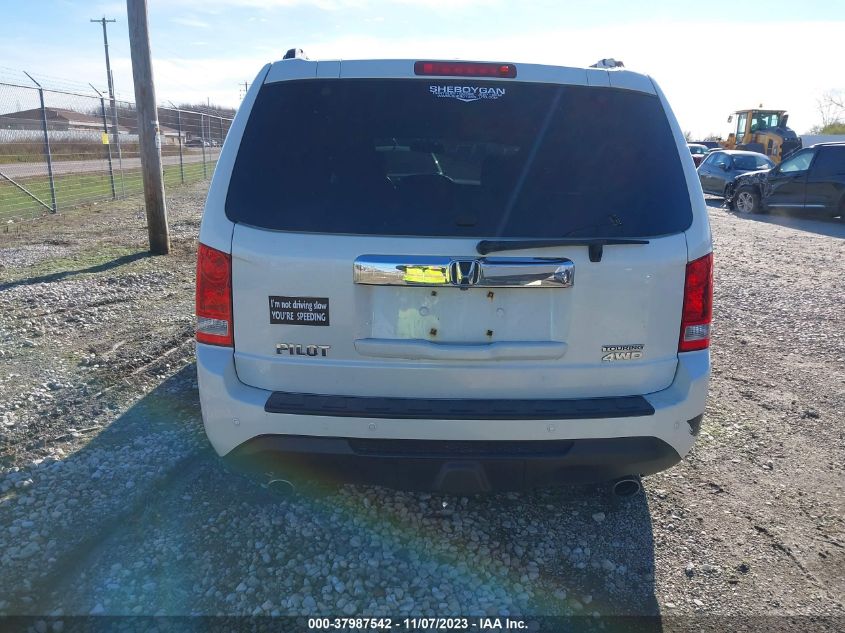 2013 HONDA PILOT TOURING - 5FNYF4H9XDB017777