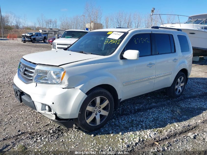 2013 HONDA PILOT TOURING - 5FNYF4H9XDB017777