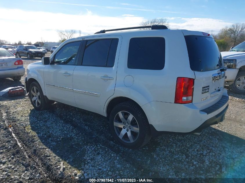 2013 HONDA PILOT TOURING - 5FNYF4H9XDB017777