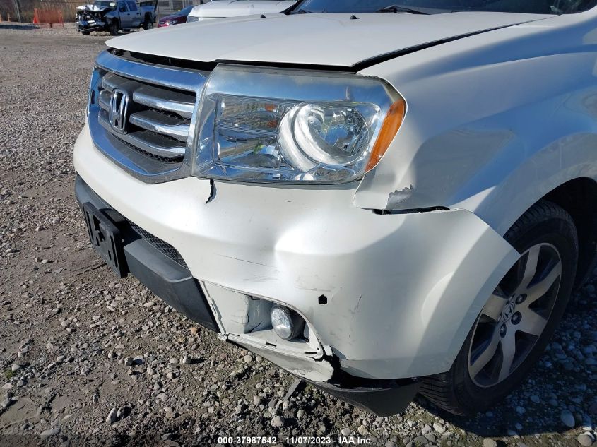 2013 HONDA PILOT TOURING - 5FNYF4H9XDB017777