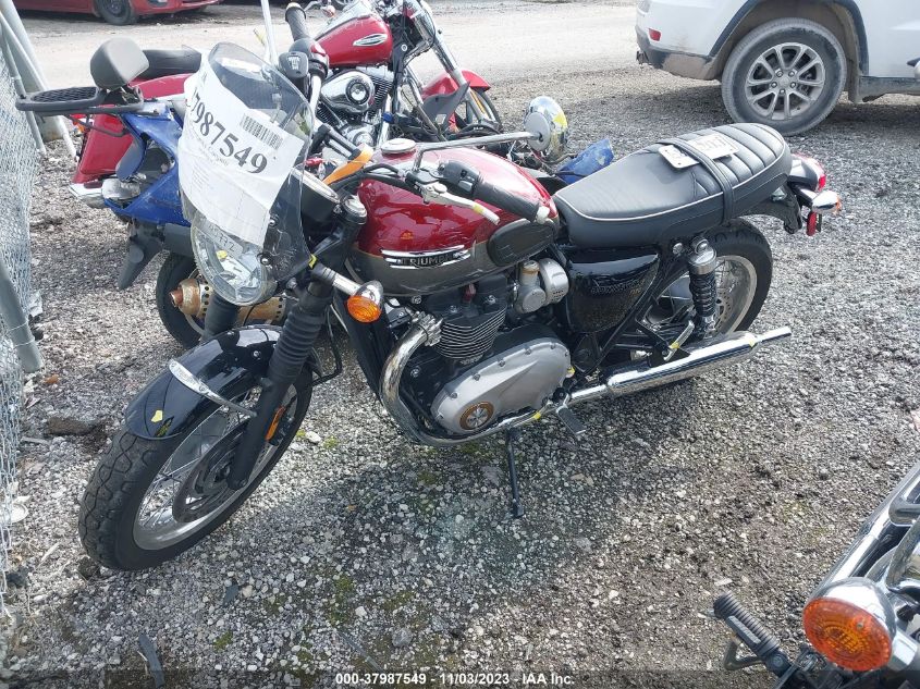 2022 TRIUMPH MOTORCYCLE BONNEVILLE T120/BLACK SMTD40HLXNTAV8874