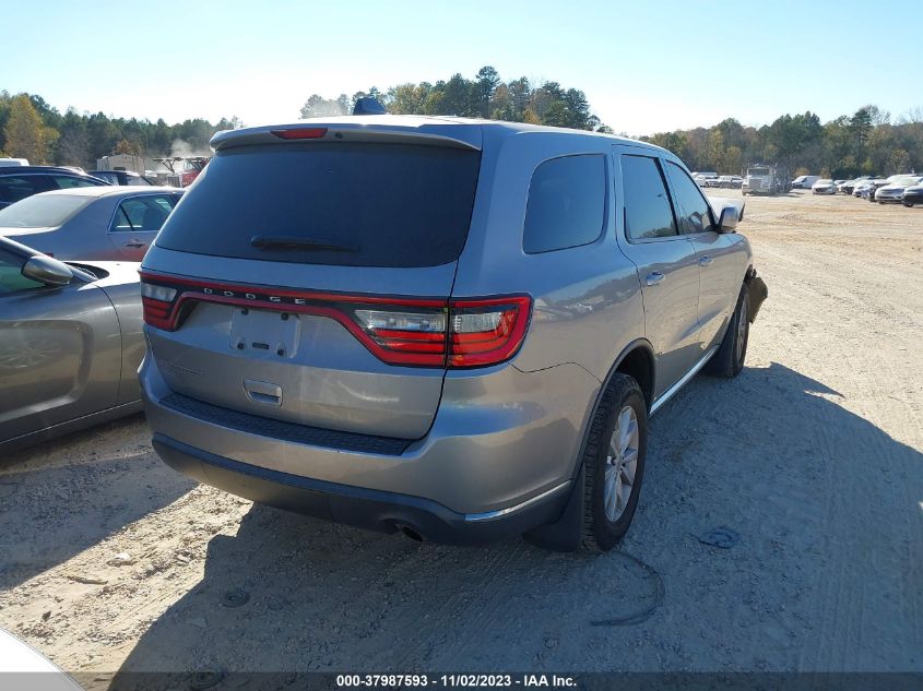 2015 DODGE DURANGO SXT - 1C4RDJAG1FC101343