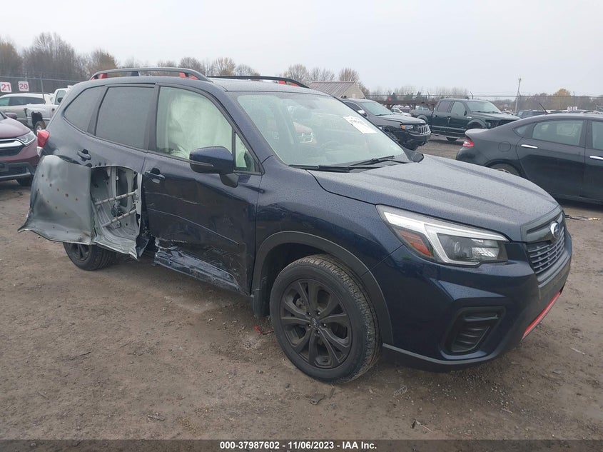VIN JF2SKALC5MH450198 2021 SUBARU FORESTER SPORT