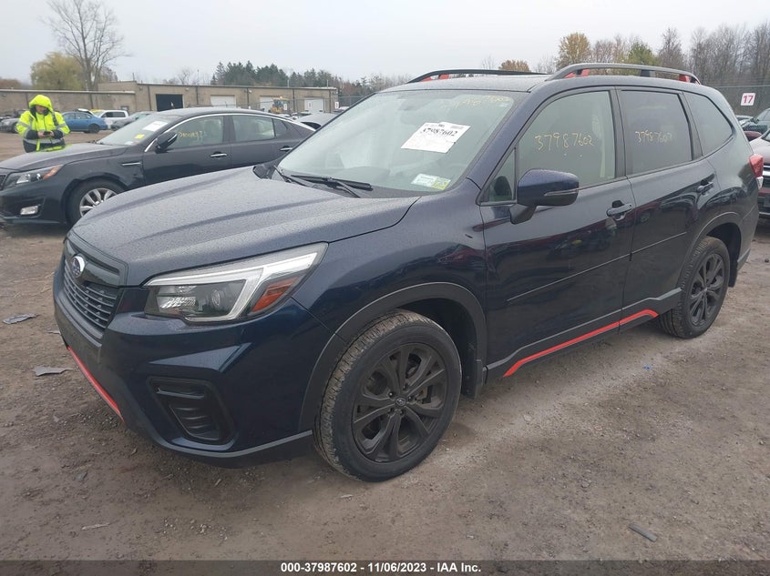 VIN JF2SKALC5MH450198 2021 SUBARU FORESTER SPORT