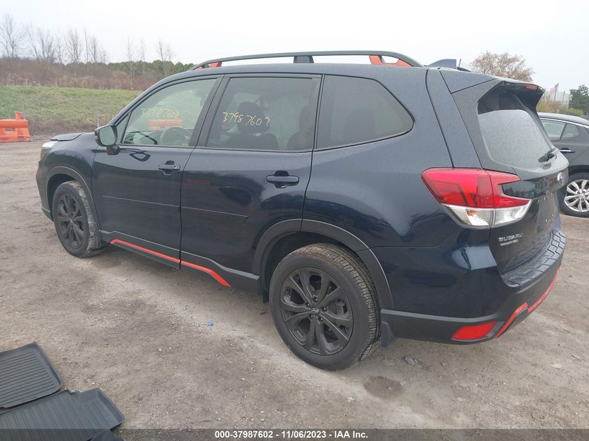 VIN JF2SKALC5MH450198 2021 SUBARU FORESTER SPORT