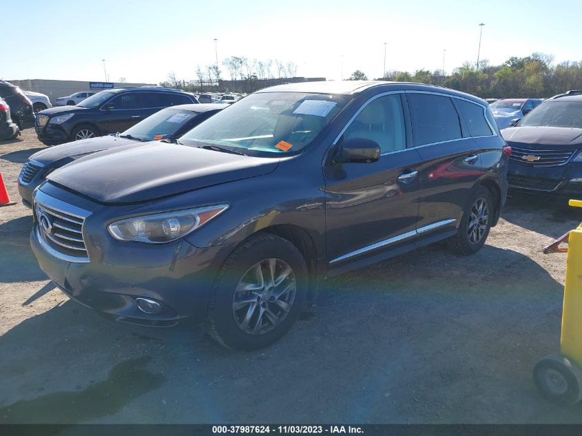 2013 INFINITI JX35 - 5N1AL0MN6DC337385